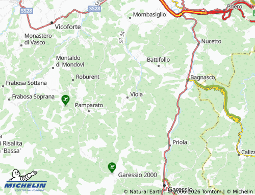 Mapa MICHELIN Viola - ViaMichelin