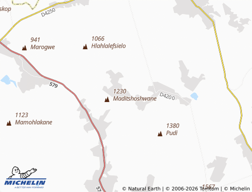 MICHELIN-Landkarte Mogorogoro - ViaMichelin