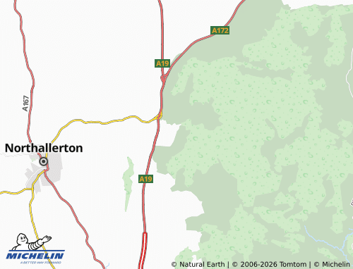 Carte MICHELIN Thimbleby - ViaMichelin