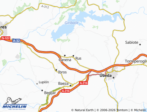 Mappa MICHELIN Rus - ViaMichelin