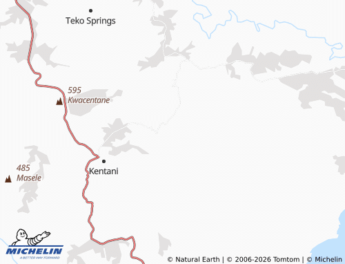 MICHELIN-Landkarte Nkente - ViaMichelin