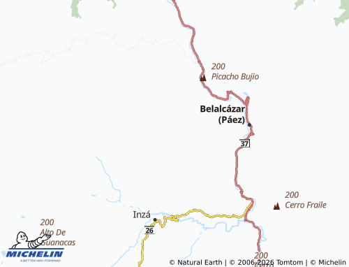 Mapa MICHELIN San Andrés - ViaMichelin