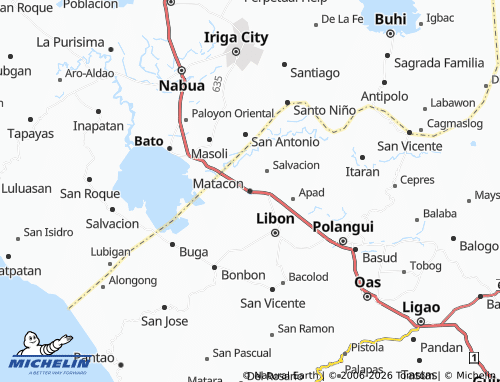 MICHELIN Matacon map - ViaMichelin