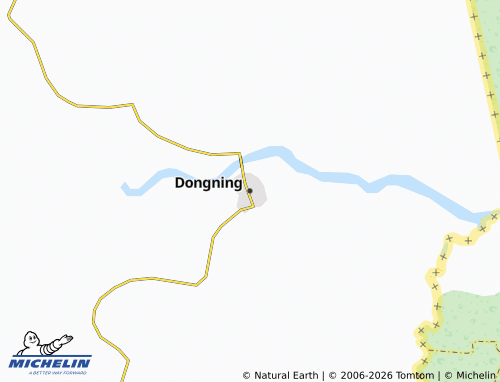 MICHELIN Dongning map - ViaMichelin