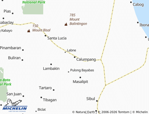 MICHELIN Calumpang map - ViaMichelin