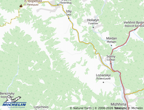 Mappa MICHELIN Richka - ViaMichelin