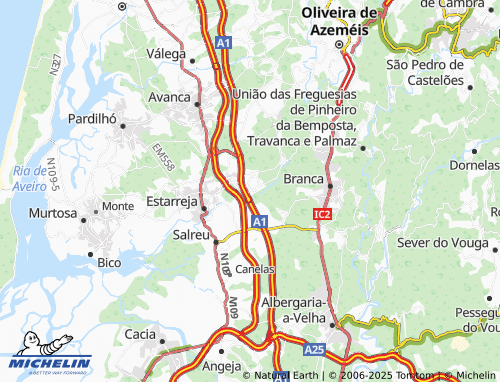 MICHELIN Devesa map - ViaMichelin