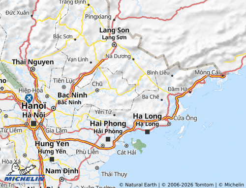MICHELIN Sơn Động map - ViaMichelin