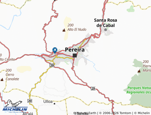 Mapa MICHELIN San José Sur - ViaMichelin