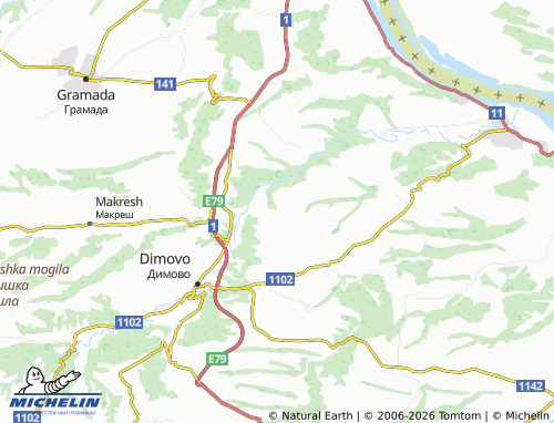 Mappa MICHELIN Lagoshevtsi - ViaMichelin