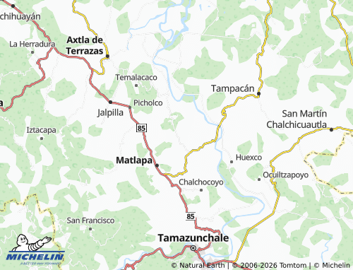 Mappa MICHELIN Cuixcoatitla - ViaMichelin