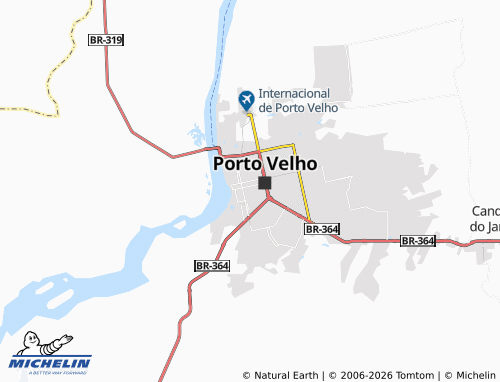 Mapa MICHELIN Santa Bárbara - ViaMichelin