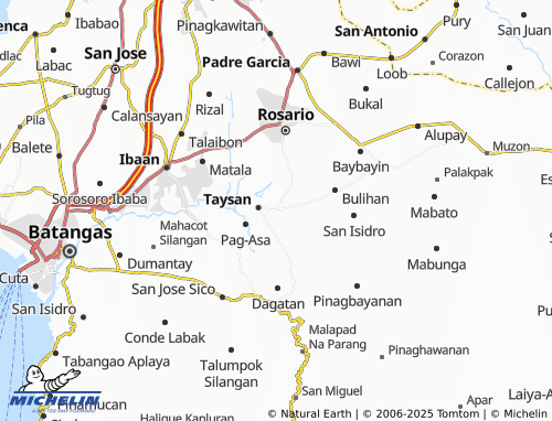 MICHELIN Mabayabas map - ViaMichelin