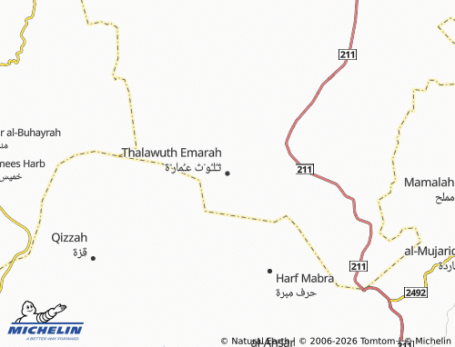 MICHELIN-Landkarte Thalawuth Emarah - ViaMichelin