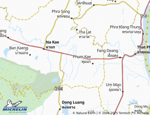 MICHELIN Si Chomphu map - ViaMichelin