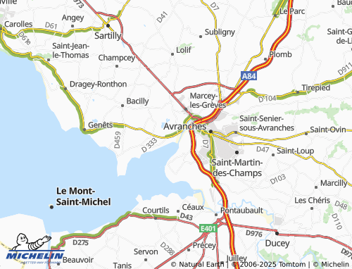 Carte MICHELIN Le Bateau - ViaMichelin