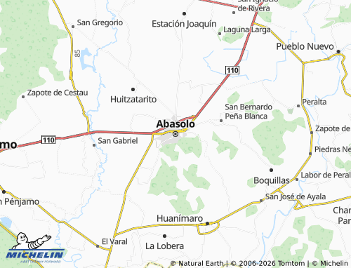 Mapa MICHELIN Abasolo - ViaMichelin