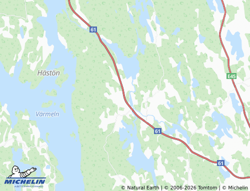 Mappa MICHELIN Högboda gård - ViaMichelin