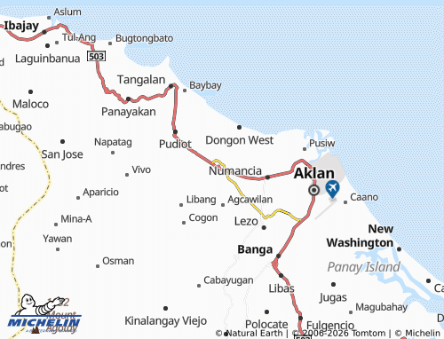 MICHELIN Makato map - ViaMichelin