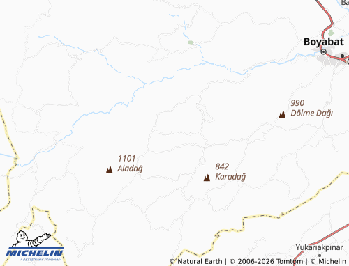 Mappa MICHELIN Çaybaşı - ViaMichelin
