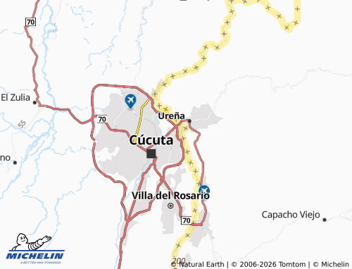 MICHELIN 13 de Marzo map - ViaMichelin