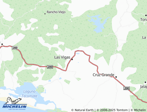 MICHELIN Tierra y Libertad map - ViaMichelin