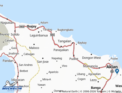 Mappa MICHELIN Panayakan - ViaMichelin