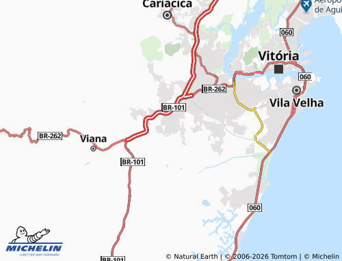 Mapa MICHELIN Nova Vila Betânia - ViaMichelin
