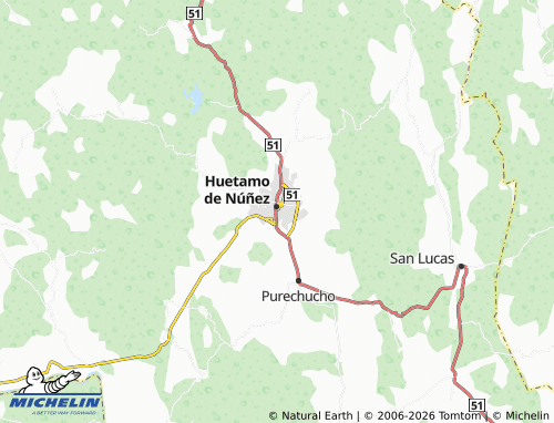 Mapa MICHELIN Centro - ViaMichelin