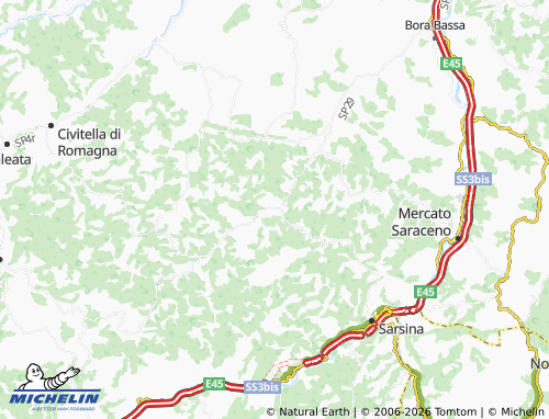 Kaart MICHELIN Ranchio - ViaMichelin