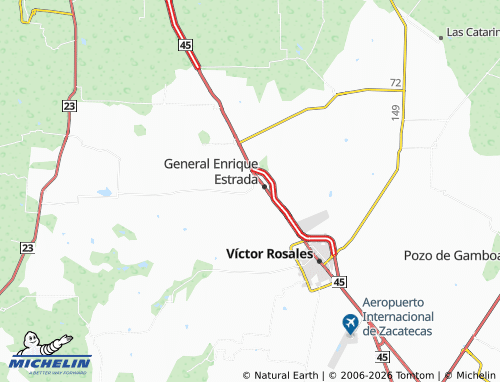 Mapa MICHELIN Agua Azul - ViaMichelin