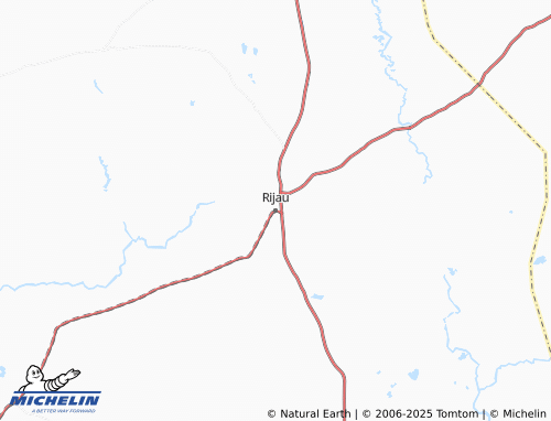 MICHELIN Rijau map - ViaMichelin