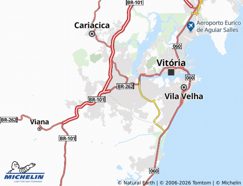 Carte MICHELIN São Geraldo - ViaMichelin