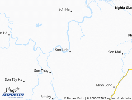 Mapa MICHELIN Sơn Giang - ViaMichelin