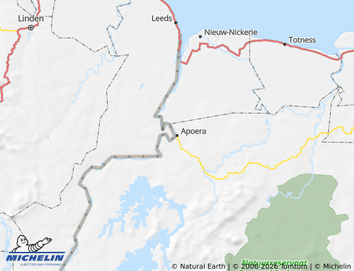 Mapa MICHELIN Sipaliwini - ViaMichelin