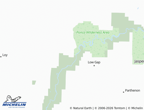 Mappa MICHELIN Ponca - ViaMichelin