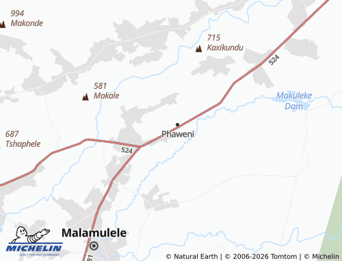Mappa MICHELIN Khambela - ViaMichelin