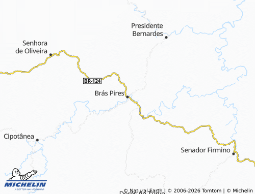 Mapa MICHELIN Brás Pires - ViaMichelin