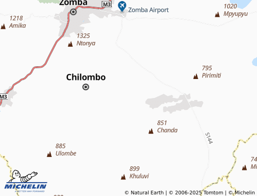 MICHELIN Khaya map - ViaMichelin