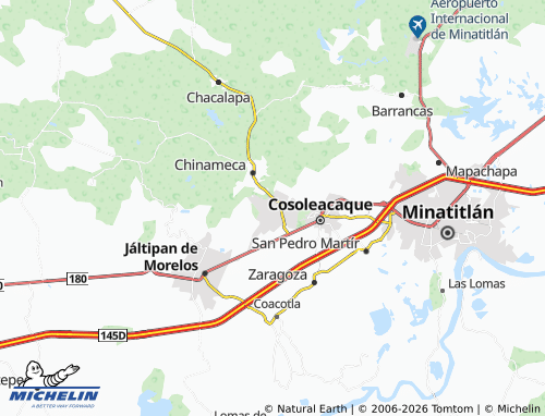 Mapa MICHELIN Zapotal - ViaMichelin