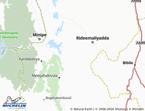 MICHELIN Pinnagolla map - ViaMichelin