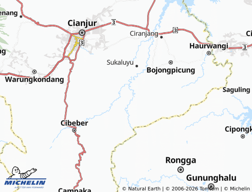 Carte MICHELIN Salamnunggal - ViaMichelin