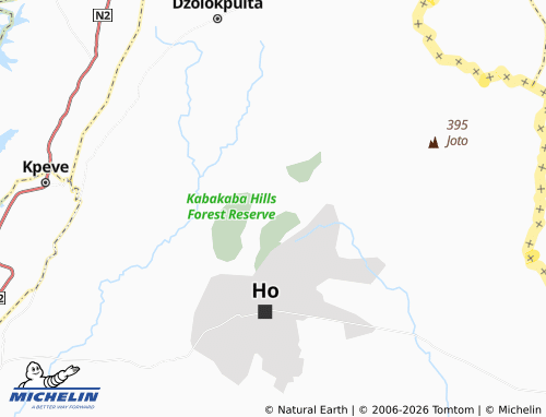 MICHELIN Avenya map - ViaMichelin
