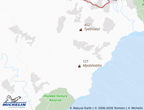MICHELIN-Landkarte Noduka - ViaMichelin