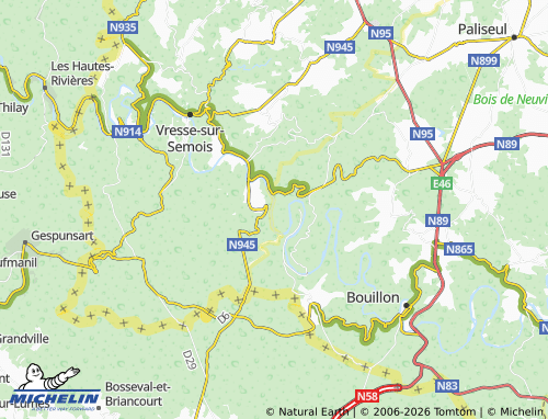 MICHELIN Laviot map - ViaMichelin