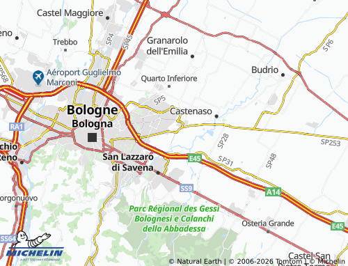 MICHELIN Villanova map - ViaMichelin