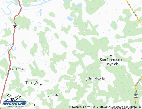 Mapa MICHELIN El Pando - ViaMichelin