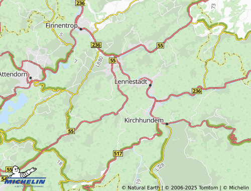 MICHELIN-Landkarte Bonzelerhammer - ViaMichelin
