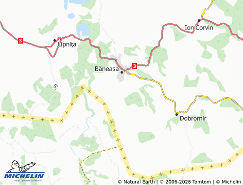 MICHELIN Făurei map - ViaMichelin