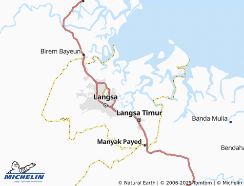 MICHELIN Sungai Pauh Pusaka map - ViaMichelin